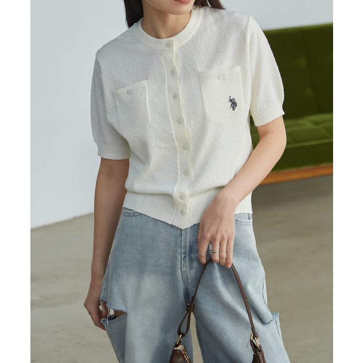 ＜Ｕ．Ｓ．Ｐ＞コンパクトニットカーデ | RANAN | 詳細画像9 