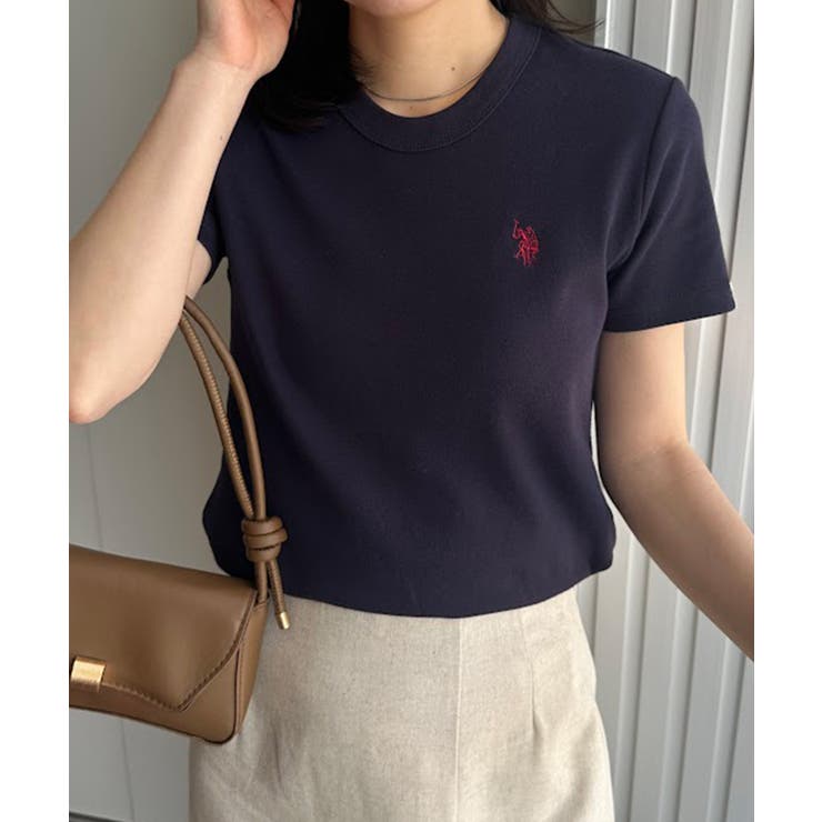 ネイビー | ＜Ｕ．Ｓ．Ｐ＞スムースＴシャツ | RANAN