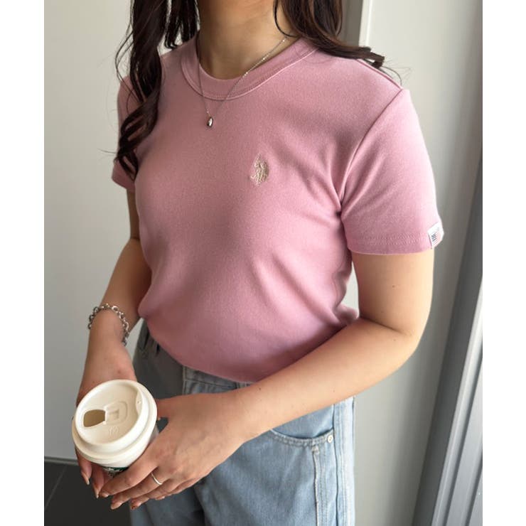 ピンク | ＜Ｕ．Ｓ．Ｐ＞スムースＴシャツ | RANAN