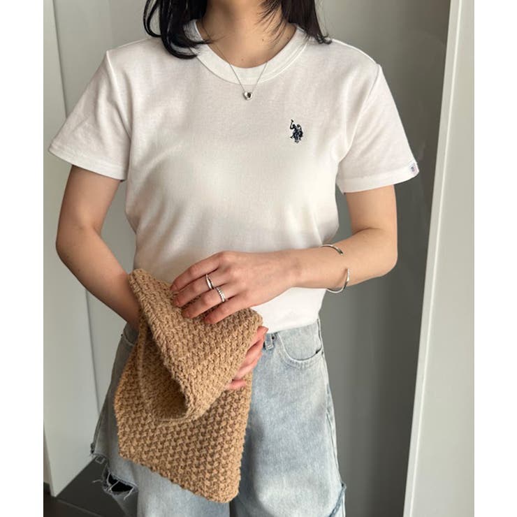 ホワイト | ＜Ｕ．Ｓ．Ｐ＞スムースＴシャツ | RANAN