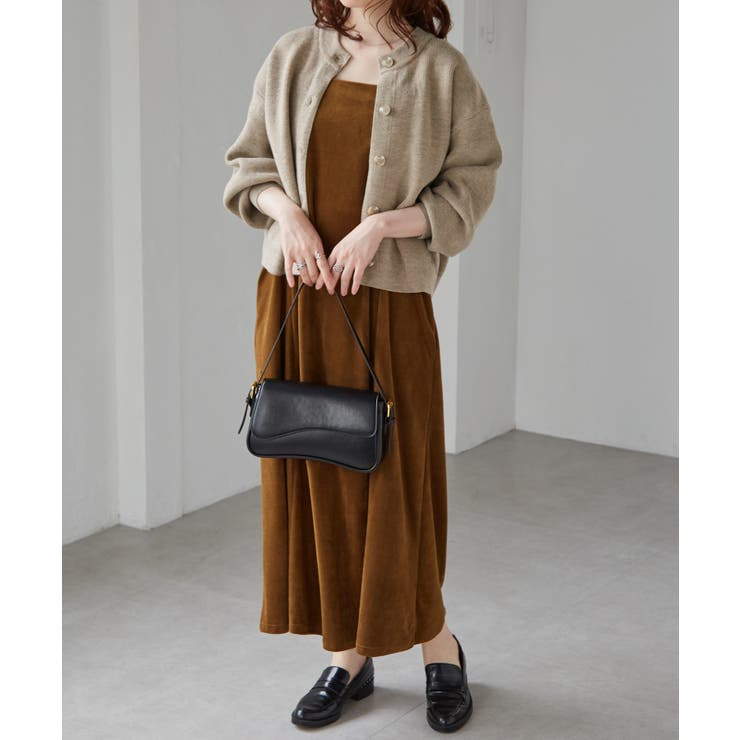 カットコールキャミ×ニットカーデセット | RANAN | 詳細画像1 