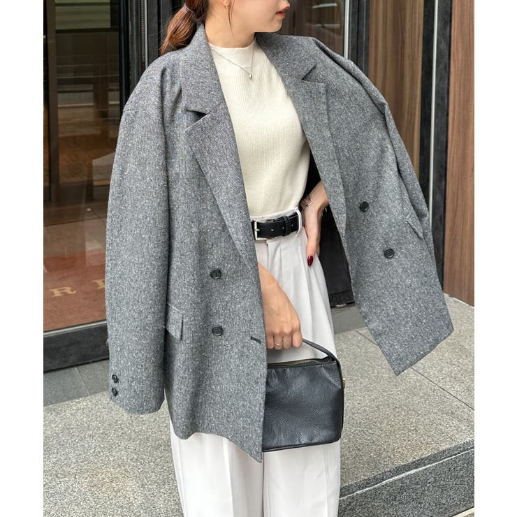 ダブルテーラードツイードジャケット | RANAN | 詳細画像11 