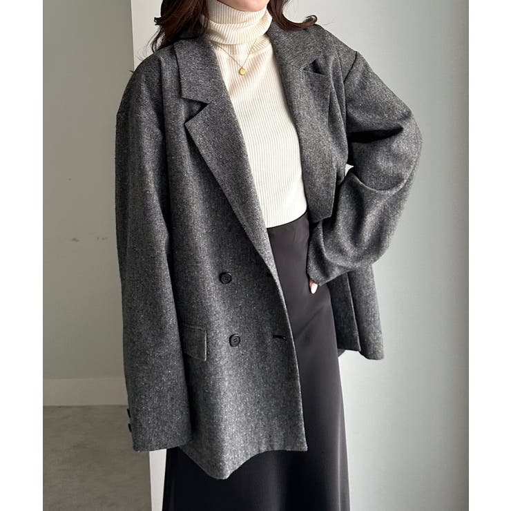 ダブルテーラードツイードジャケット | RANAN | 詳細画像19 