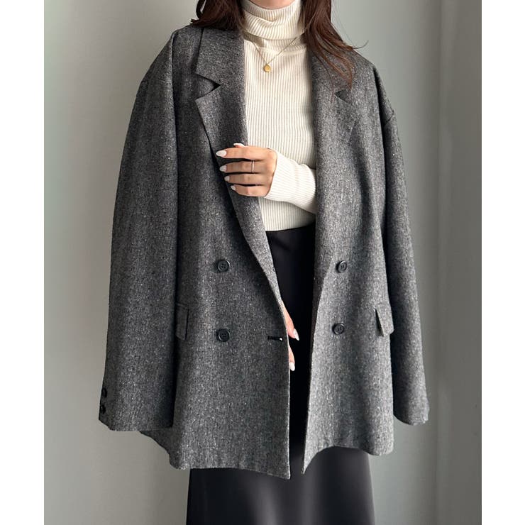 ダブルテーラードツイードジャケット | RANAN | 詳細画像20 