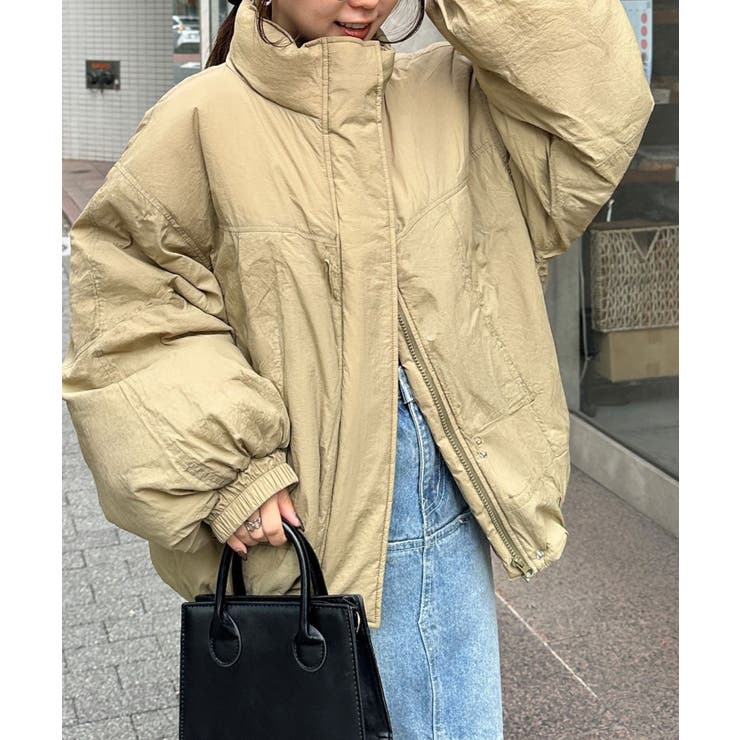 オーバーサイズモンスター中わたブルゾン | RANAN | 詳細画像17 