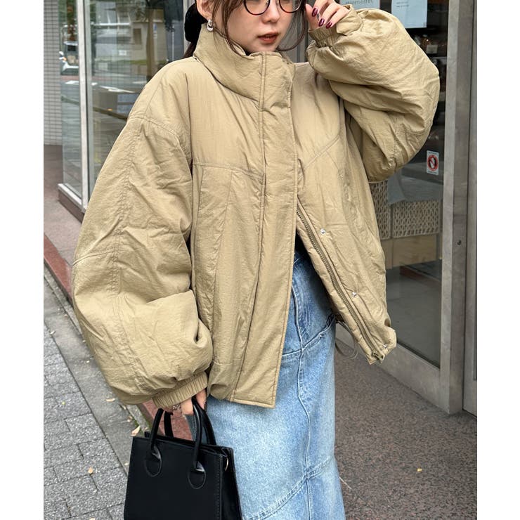 オーバーサイズモンスター中わたブルゾン | RANAN | 詳細画像18 