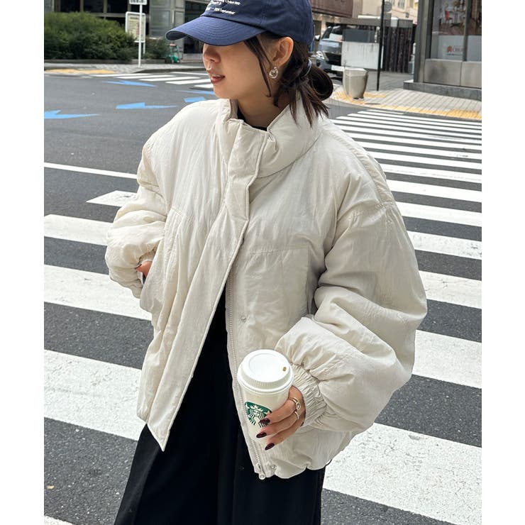 オーバーサイズモンスター中わたブルゾン | RANAN | 詳細画像2 