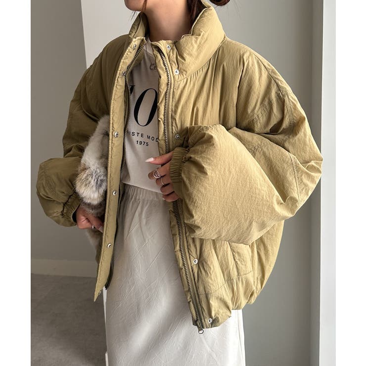 オーバーサイズモンスター中わたブルゾン[品番：RANW0000065]｜RANAN