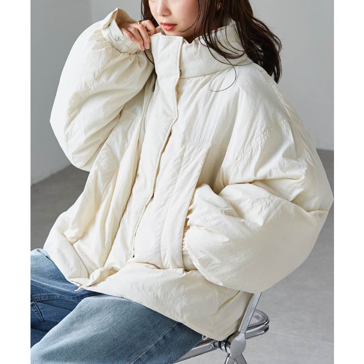 オーバーサイズモンスター中わたブルゾン | RANAN | 詳細画像4 