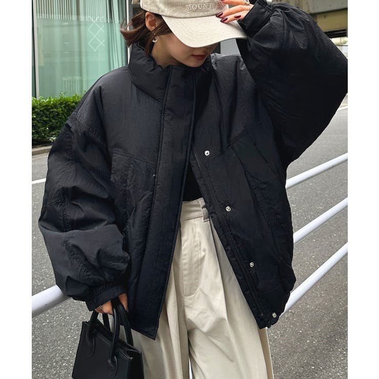 オーバーサイズモンスター中わたブルゾン | RANAN | 詳細画像9 