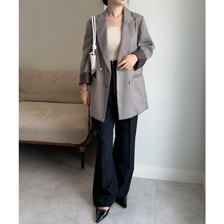 ゴールドボタンＷテーラードジャケット | RANAN | 詳細画像14 