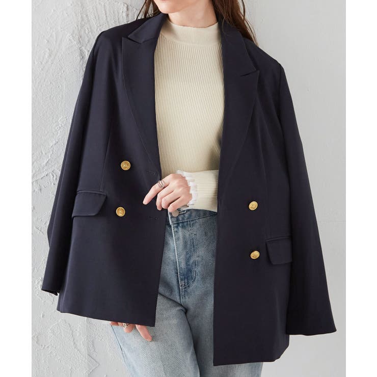 ゴールドボタンＷテーラードジャケット | RANAN | 詳細画像2 