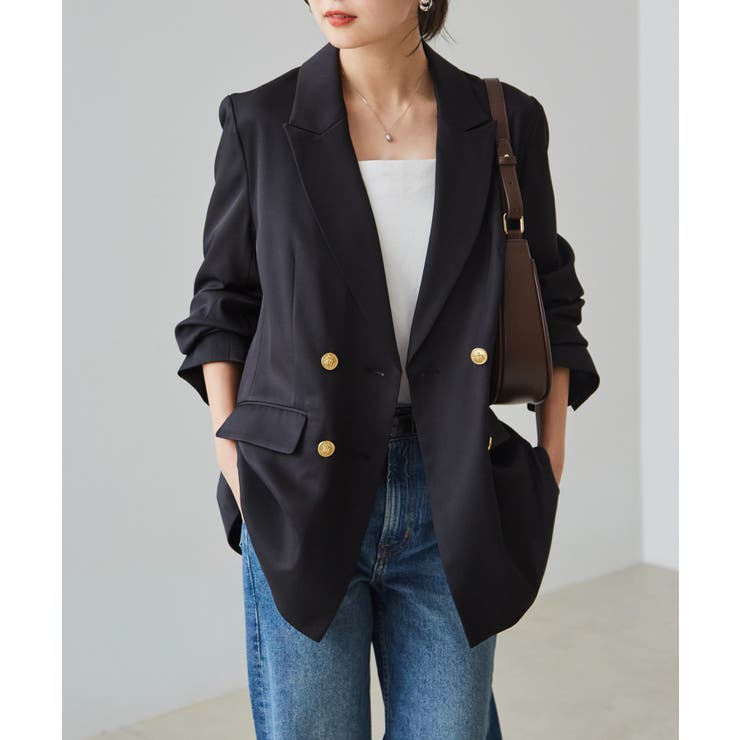 ゴールドボタンＷテーラードジャケット | RANAN | 詳細画像20 