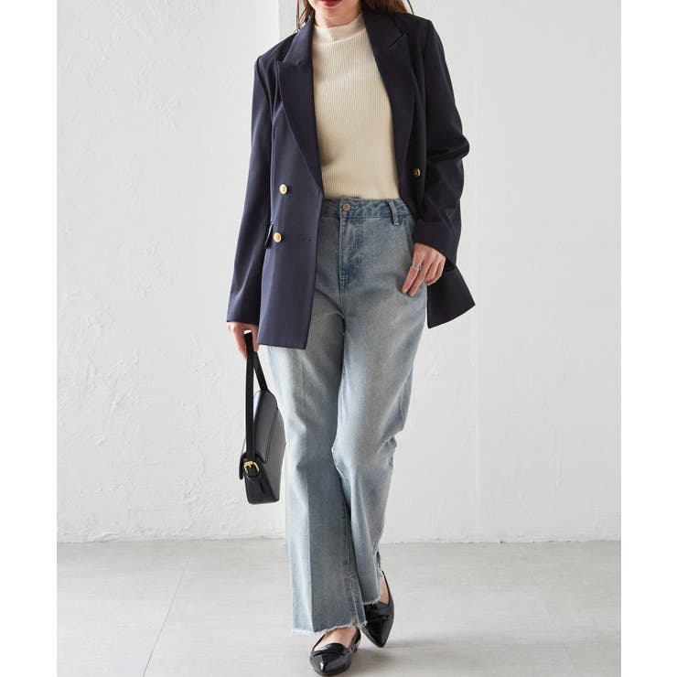 ゴールドボタンＷテーラードジャケット | RANAN | 詳細画像5 