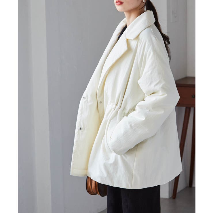 テーラードカラー中わたジャケット | RANAN | 詳細画像3 