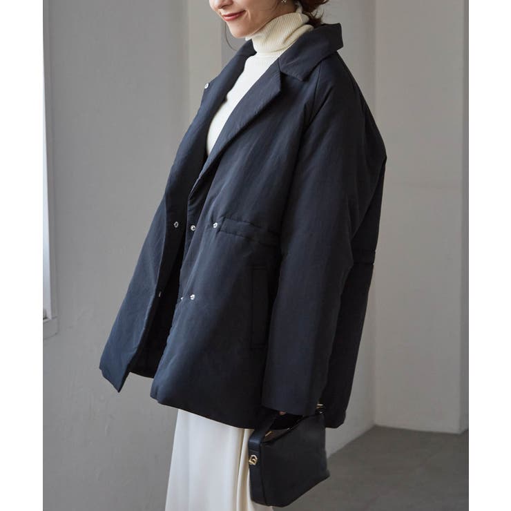 テーラードカラー中わたジャケット | RANAN | 詳細画像8 