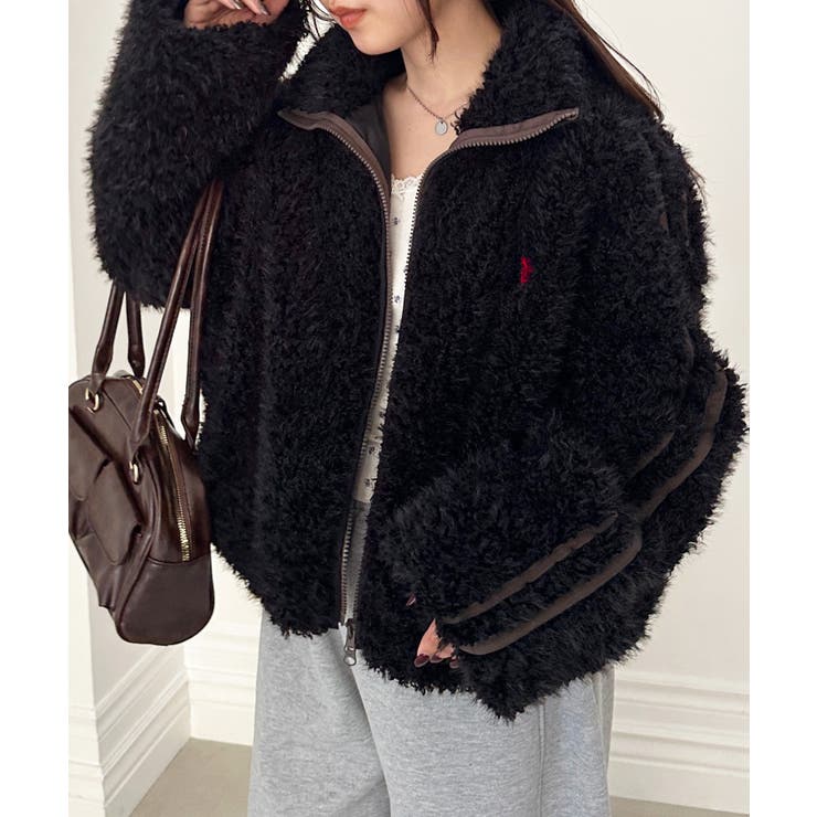 ＜Ｕ．Ｓ．Ｐ＞刺繍ボアブルゾン | RANAN | 詳細画像10 