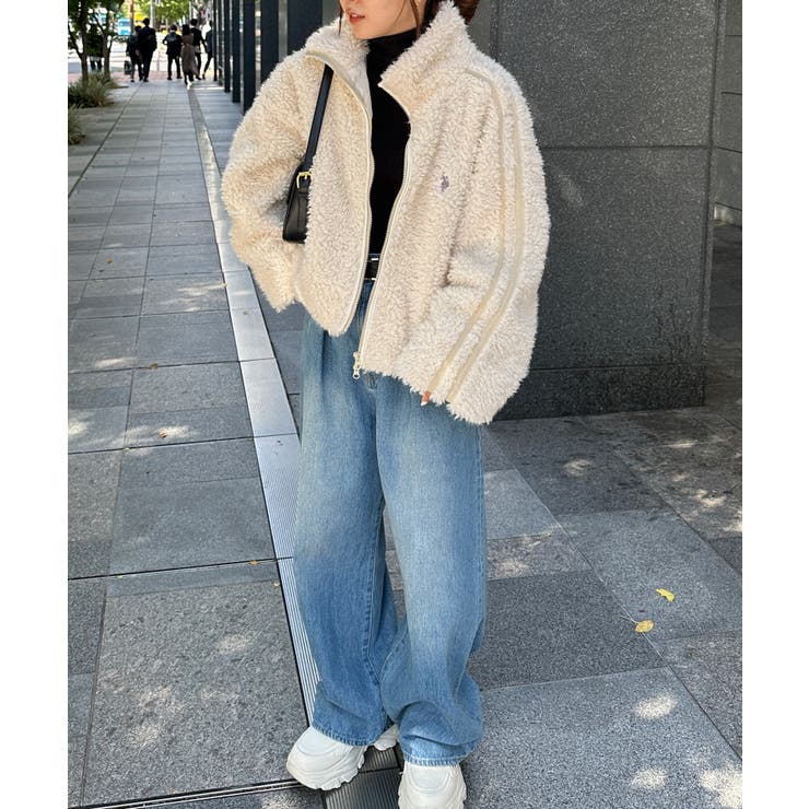 U．S．P＞刺繍ボアブルゾン[品番：RANW0000070]｜RANAN（ラナン）の