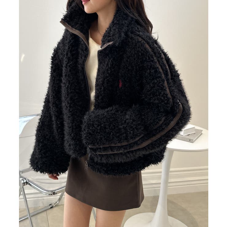 U．S．P＞刺繍ボアブルゾン[品番：RANW0000070]｜RANAN（ラナン）の