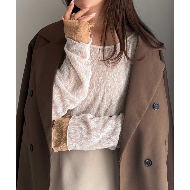 リバーシブルシアーレースＴ | RANAN | 詳細画像8 