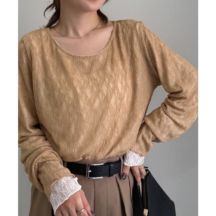 リバーシブルシアーレースＴ | RANAN | 詳細画像9 