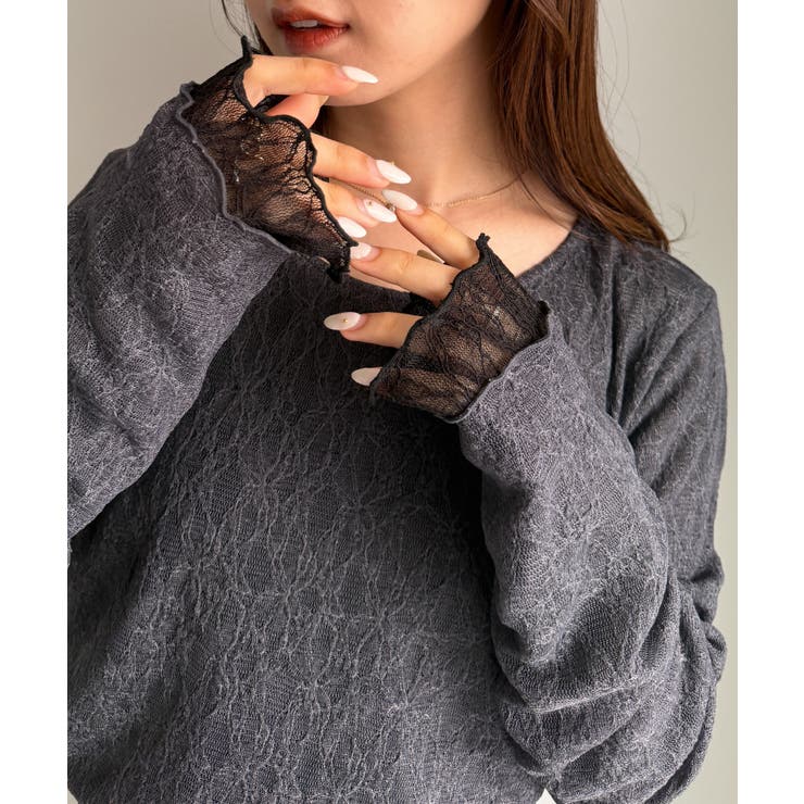 リバーシブルシアーレースＴ | RANAN | 詳細画像12 