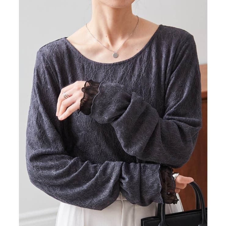 リバーシブルシアーレースＴ | RANAN | 詳細画像14 