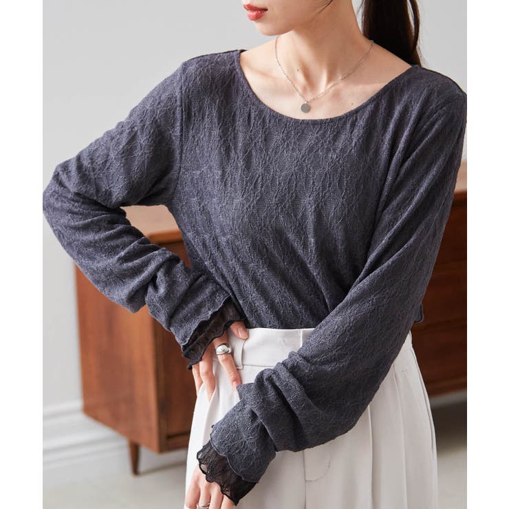 リバーシブルシアーレースＴ | RANAN | 詳細画像15 