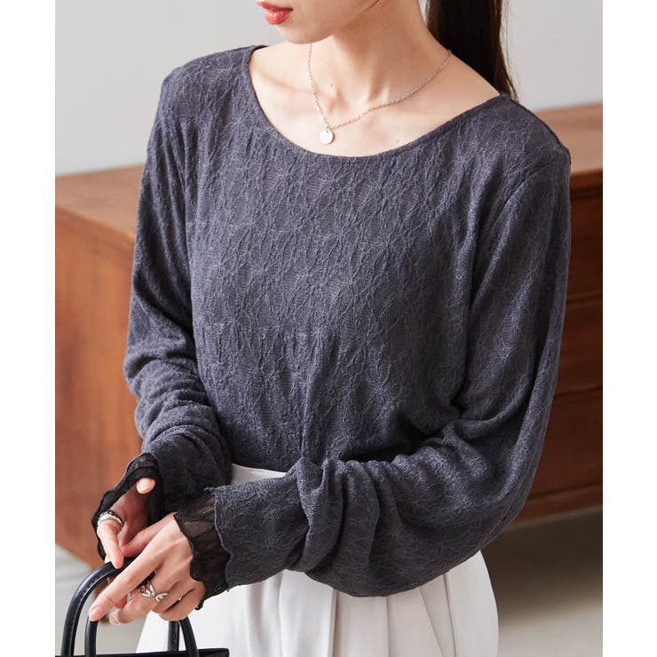 リバーシブルシアーレースＴ | RANAN | 詳細画像16 