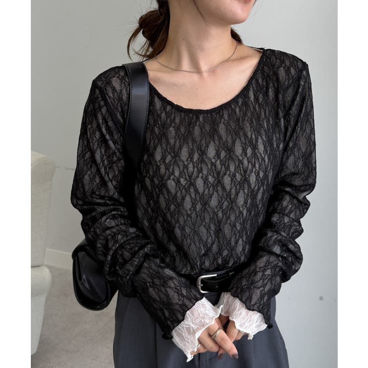 リバーシブルシアーレースＴ | RANAN | 詳細画像1 