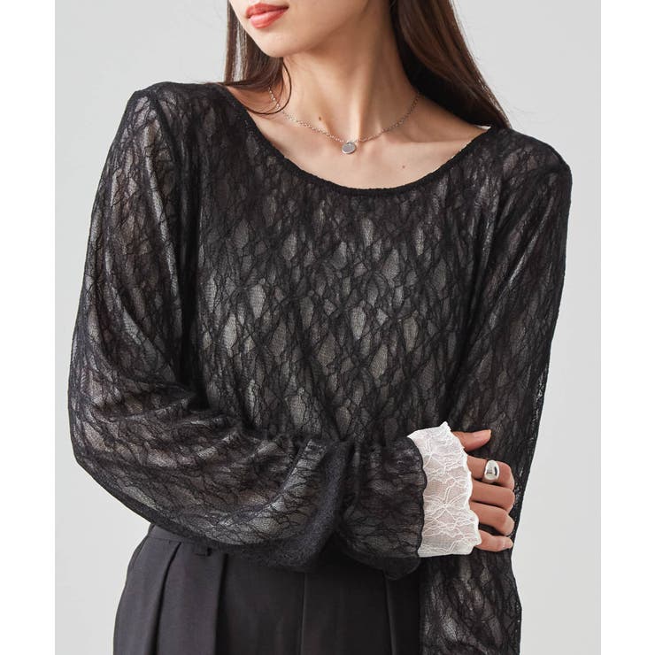 リバーシブルシアーレースＴ | RANAN | 詳細画像4 