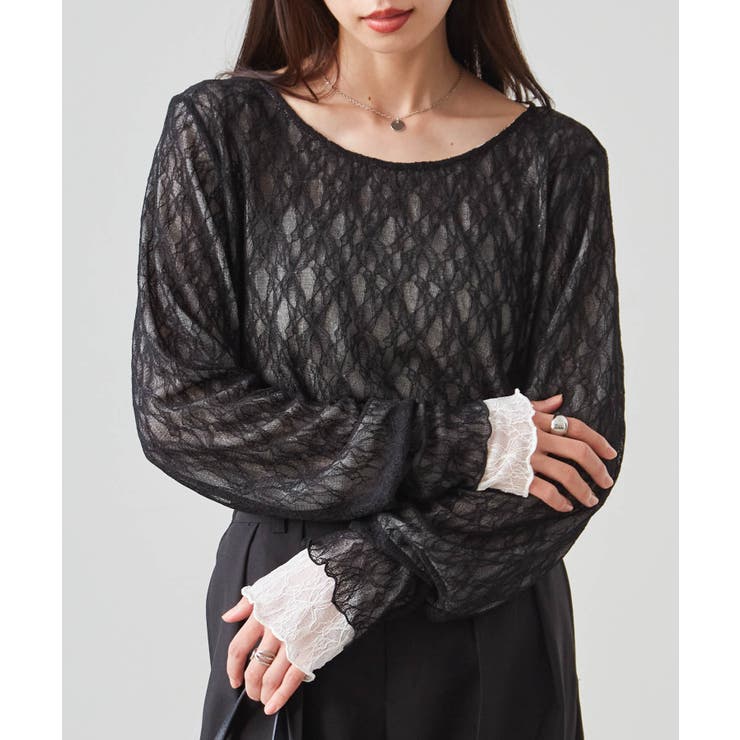 リバーシブルシアーレースＴ | RANAN | 詳細画像5 