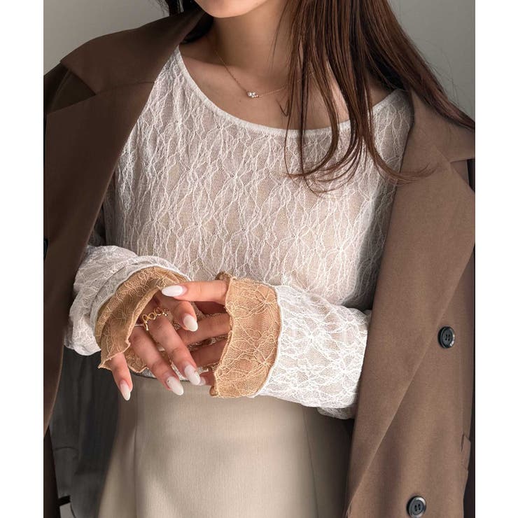 リバーシブルシアーレースＴ | RANAN | 詳細画像6 