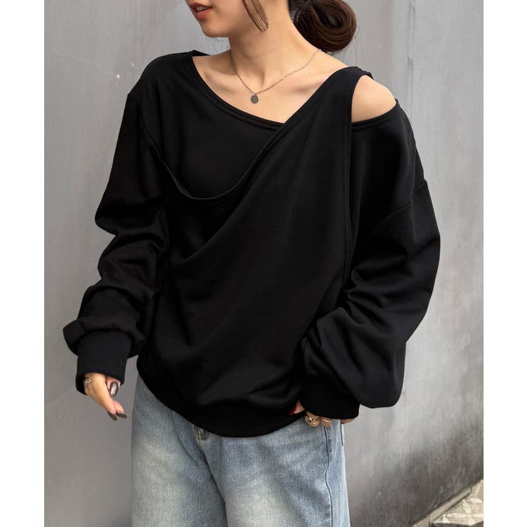 レイヤードデザインスウェット | RANAN | 詳細画像3 