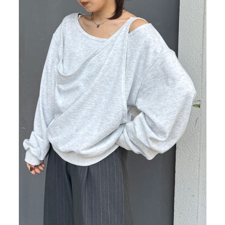 レイヤードデザインスウェット | RANAN | 詳細画像7 