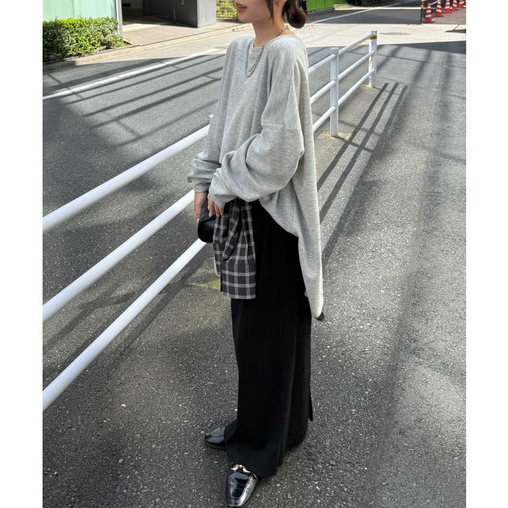 オーバーサイズスウェットＴ | RANAN | 詳細画像18 