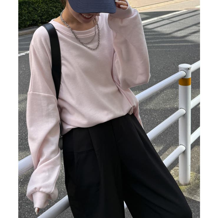 オーバーサイズスウェットＴ | RANAN | 詳細画像40 