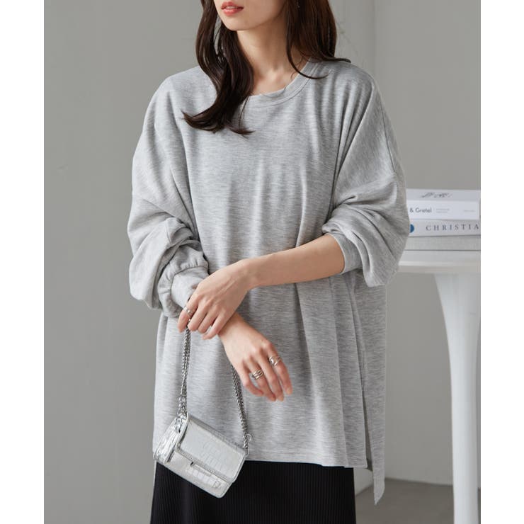 グレー | オーバーサイズスウェットＴ | RANAN