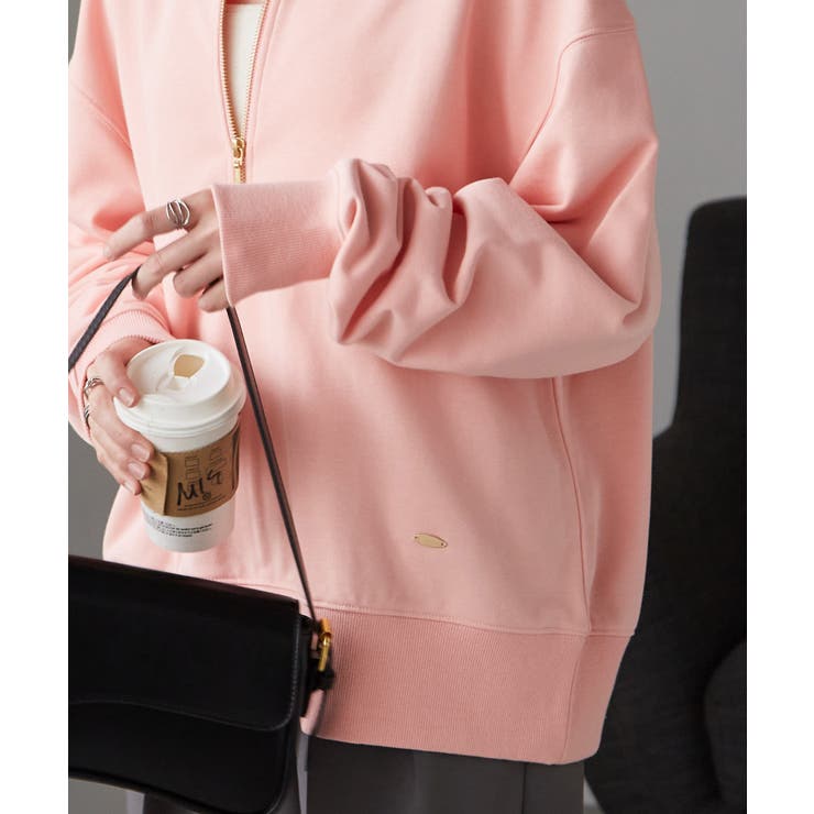 フロントハーフジップスウェット | RANAN | 詳細画像15 