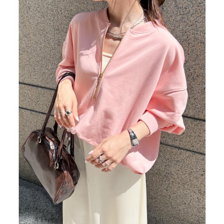 フロントハーフジップスウェット | RANAN | 詳細画像20 