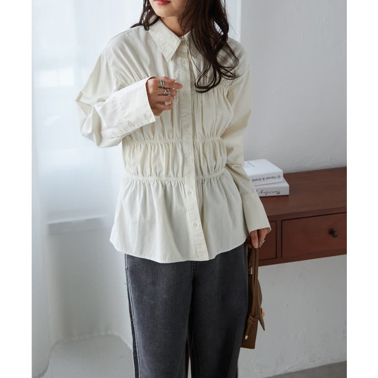 ライトデニムシャーリングデザインシャツ | RANAN | 詳細画像13 