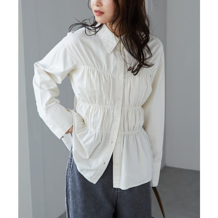 ライトデニムシャーリングデザインシャツ | RANAN | 詳細画像14 