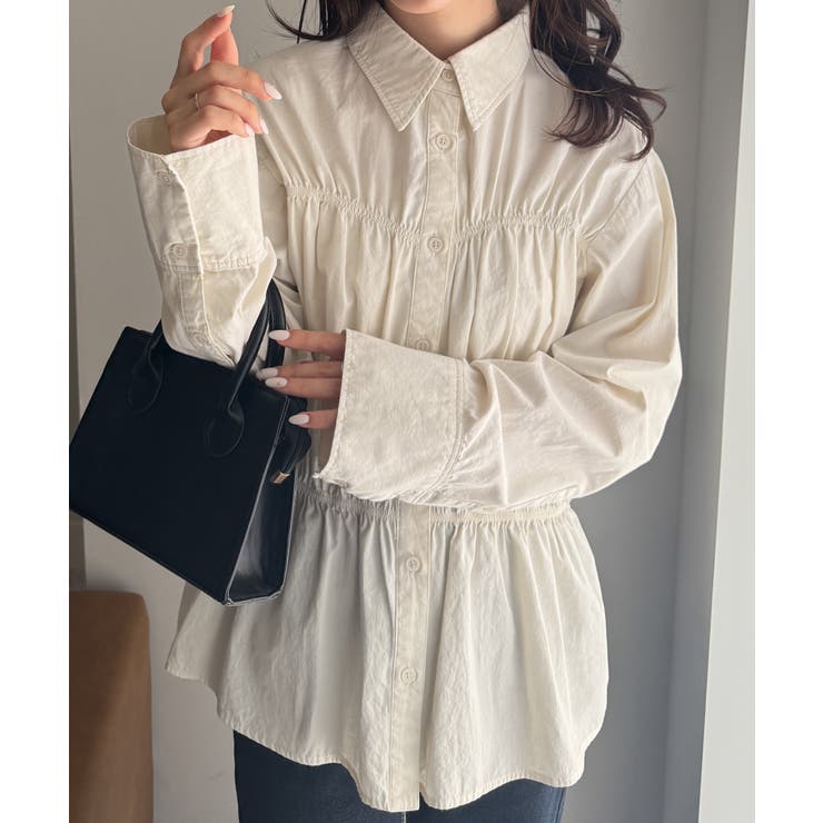 ライトデニムシャーリングデザインシャツ | RANAN | 詳細画像3 