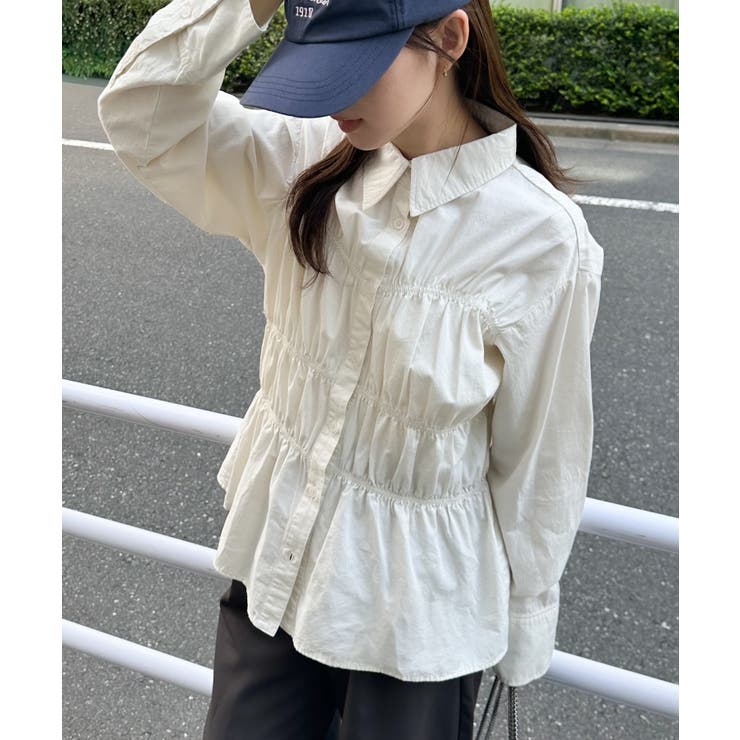 ライトデニムシャーリングデザインシャツ | RANAN | 詳細画像4 