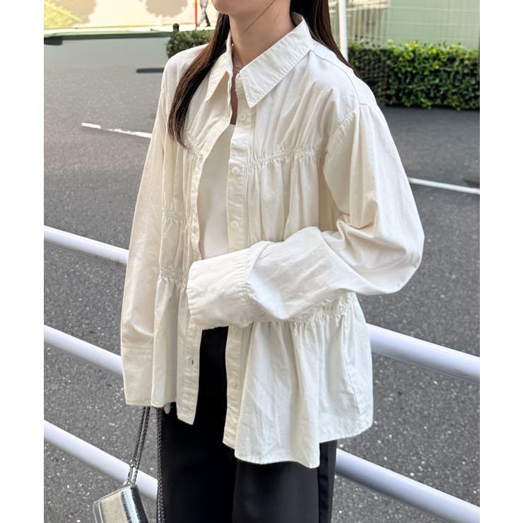 ライトデニムシャーリングデザインシャツ | RANAN | 詳細画像8 