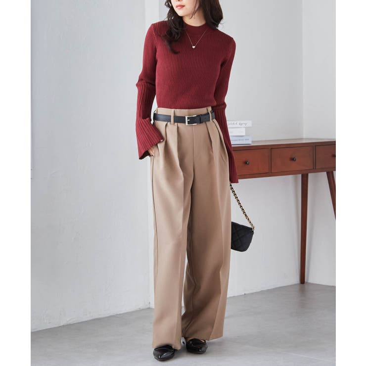 フレアースリーブニュアンスカラーニット | RANAN | 詳細画像22 