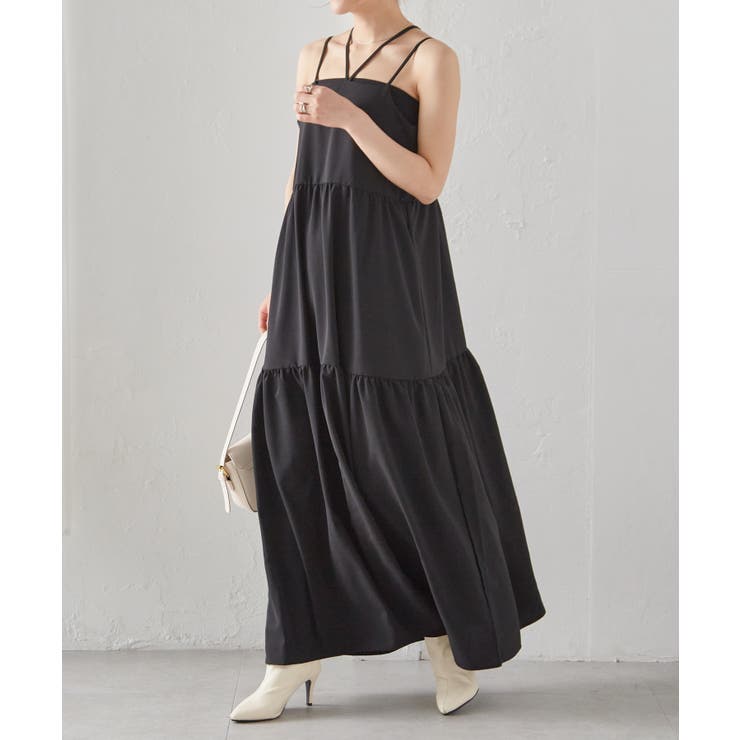 シャギーニット×キャミワンピースセット | RANAN | 詳細画像24 