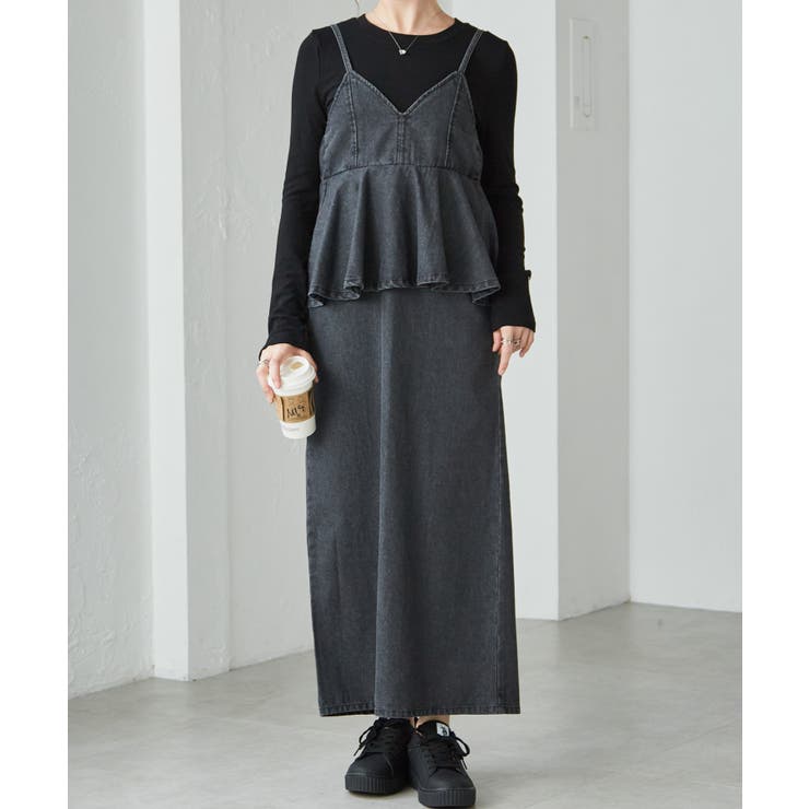 デニムペプラムキャミワンピース | RANAN | 詳細画像20 