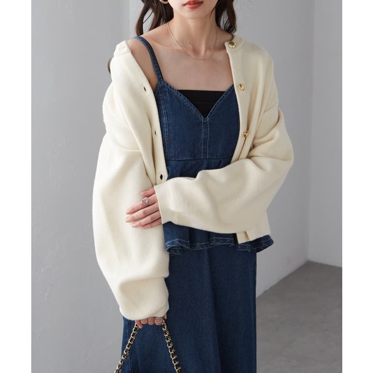 デニムペプラムキャミワンピース | RANAN | 詳細画像5 