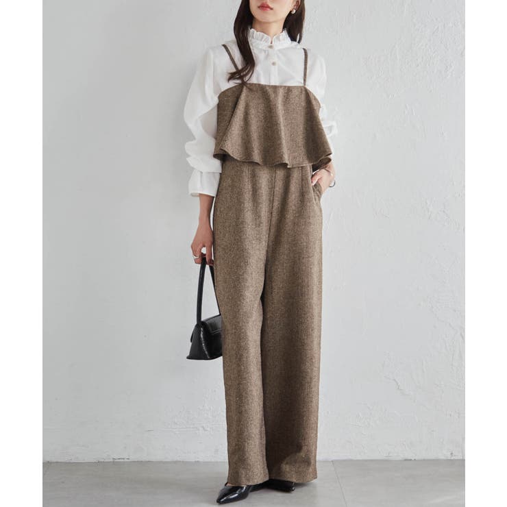 ツイードフリルサロペット | RANAN | 詳細画像10 